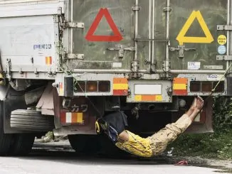 odpoczynek kierowcy ciężarówki